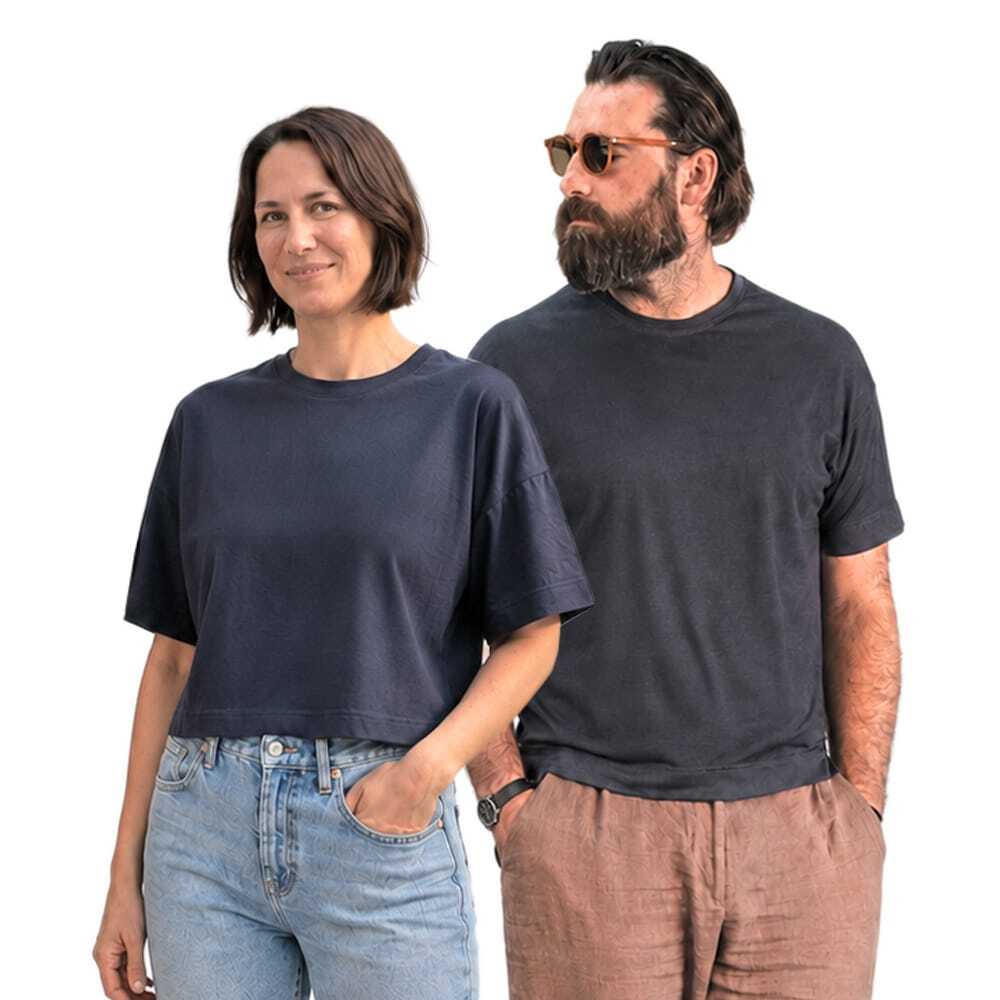 Oversize crop tričko